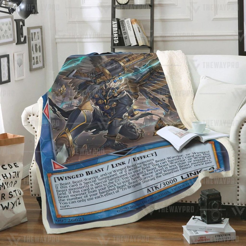 Tri Brigade Shuraig The Ominous Omen Yu Gi Oh Blanket Tri Brigade Shuraig The Ominous Omen Yu Gi Oh Blanket
