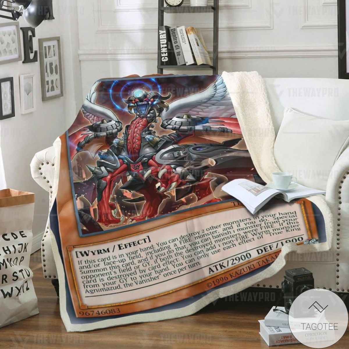 True King Agnimazud The Vanisher Custom Blanket True King Agnimazud The Vanisher Custom Blanket
