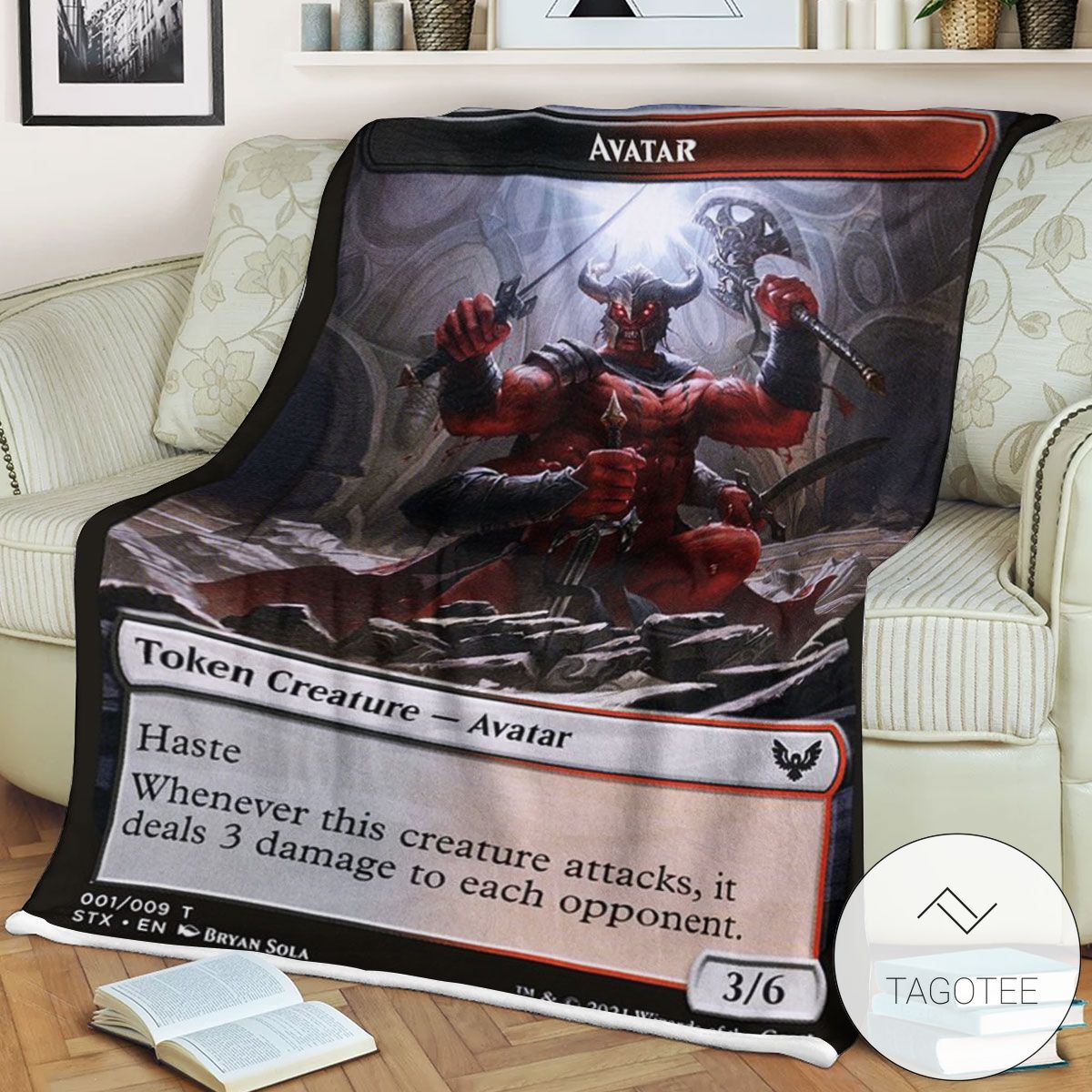 Tstx 1 Avatar Mtg Game Magic The Gathering Blanket Tstx 1 Avatar Mtg Game Magic The Gathering Blanket