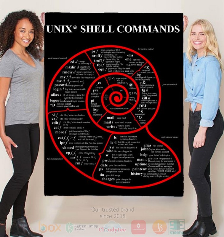 Unix Shell Commands Blanket Unix Shell Commands Blanket