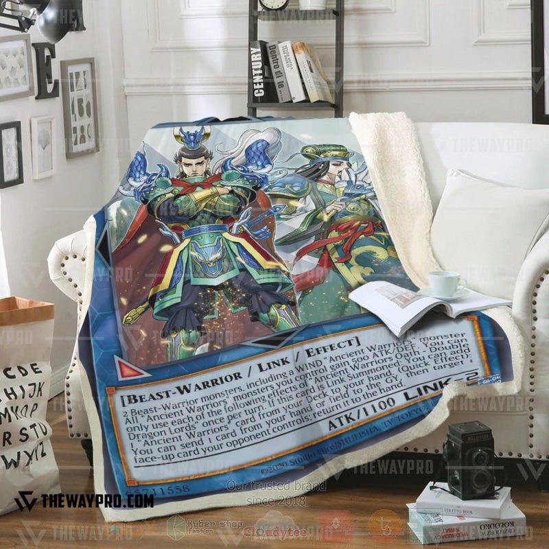 Yu Gi Oh Ancient Warriors Oath Soft Blanket Yu Gi Oh Ancient Warriors Oath Soft Blanket