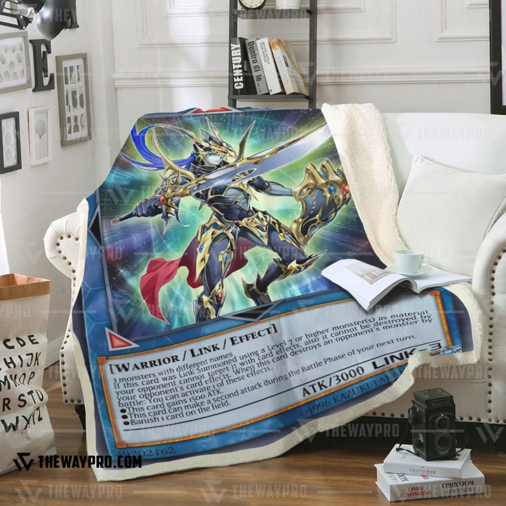 Yu Gi Oh Black Luster Soldier Of Chaos Blanket 3 Yu Gi Oh Black Luster Soldier Of Chaos Blanket 3