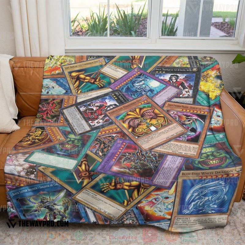 Yu Gi Oh Card Soft Blanket 2 Yu Gi Oh Card Soft Blanket 2
