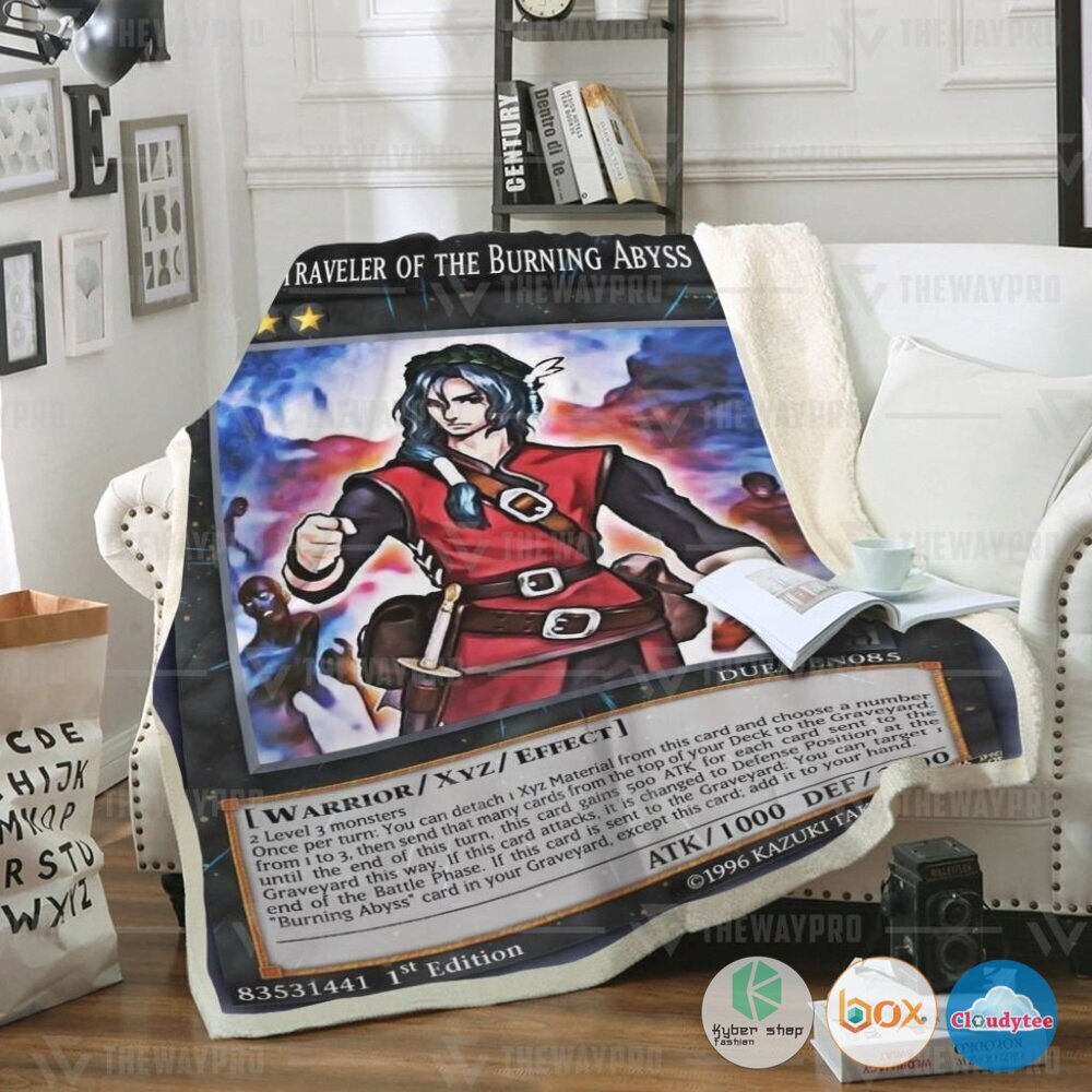Yu Gi Oh Dante Traveler Of The Burning Abyss Blanket Yu Gi Oh Dante Traveler Of The Burning Abyss Blanket
