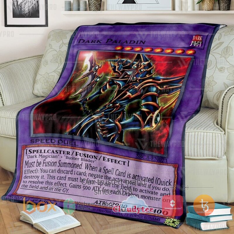 Yu Gi Oh Dark Paladin Card Blanket 2 Yu Gi Oh Dark Paladin Card Blanket 2