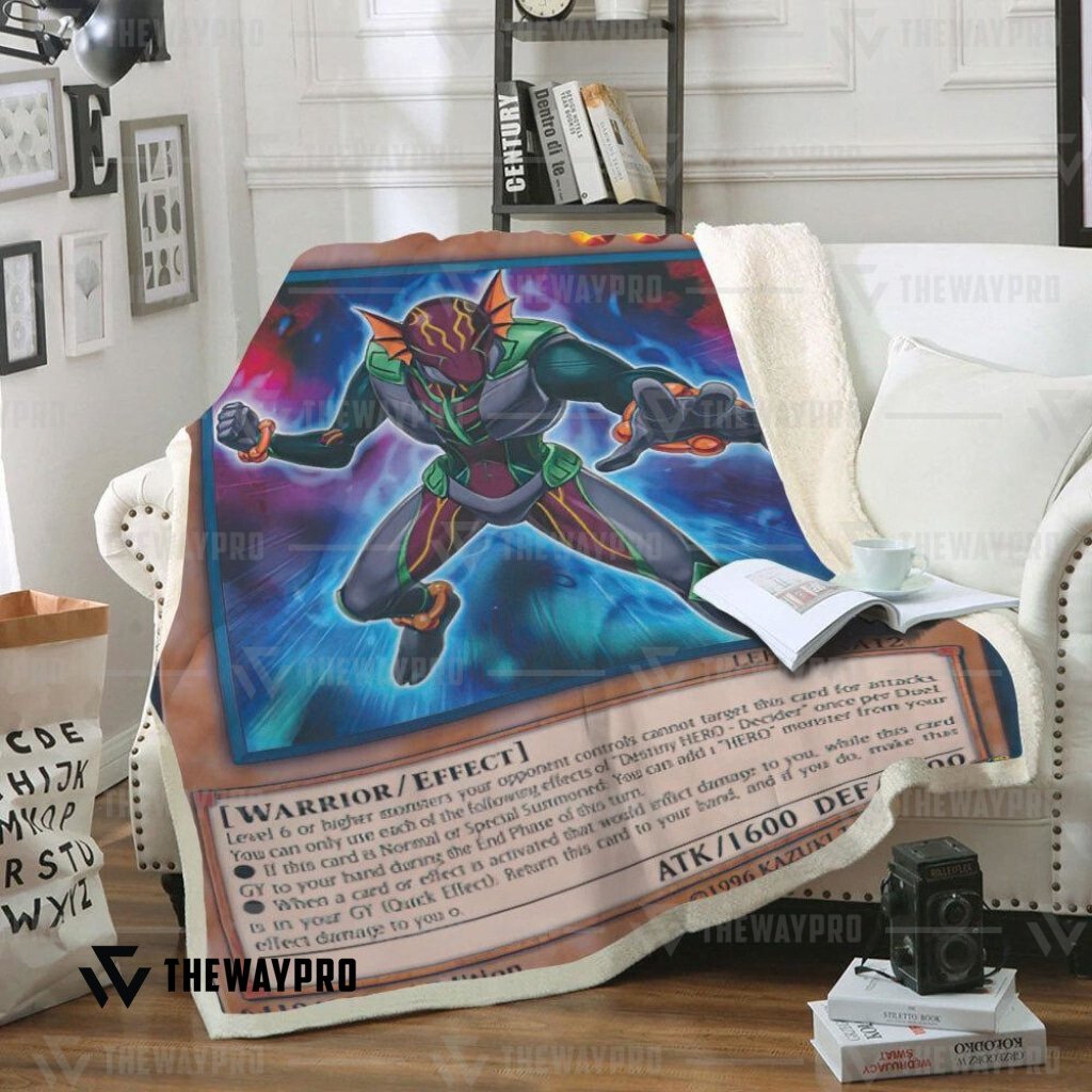 Yu Gi Oh Destiny Hero Decider Blanket Yu Gi Oh Destiny Hero Decider Blanket