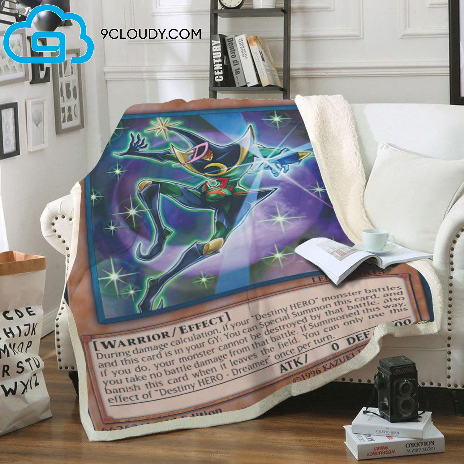 Yu Gi Oh Destiny Hero Dreamer Full Print Soft Blanket 2 Yu Gi Oh Destiny Hero Dreamer Full Print Soft Blanket 2