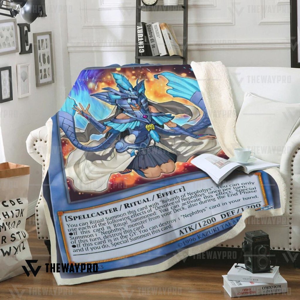 Yu Gi Oh Devotee Of Nephthys Blanket Yu Gi Oh Devotee Of Nephthys Blanket