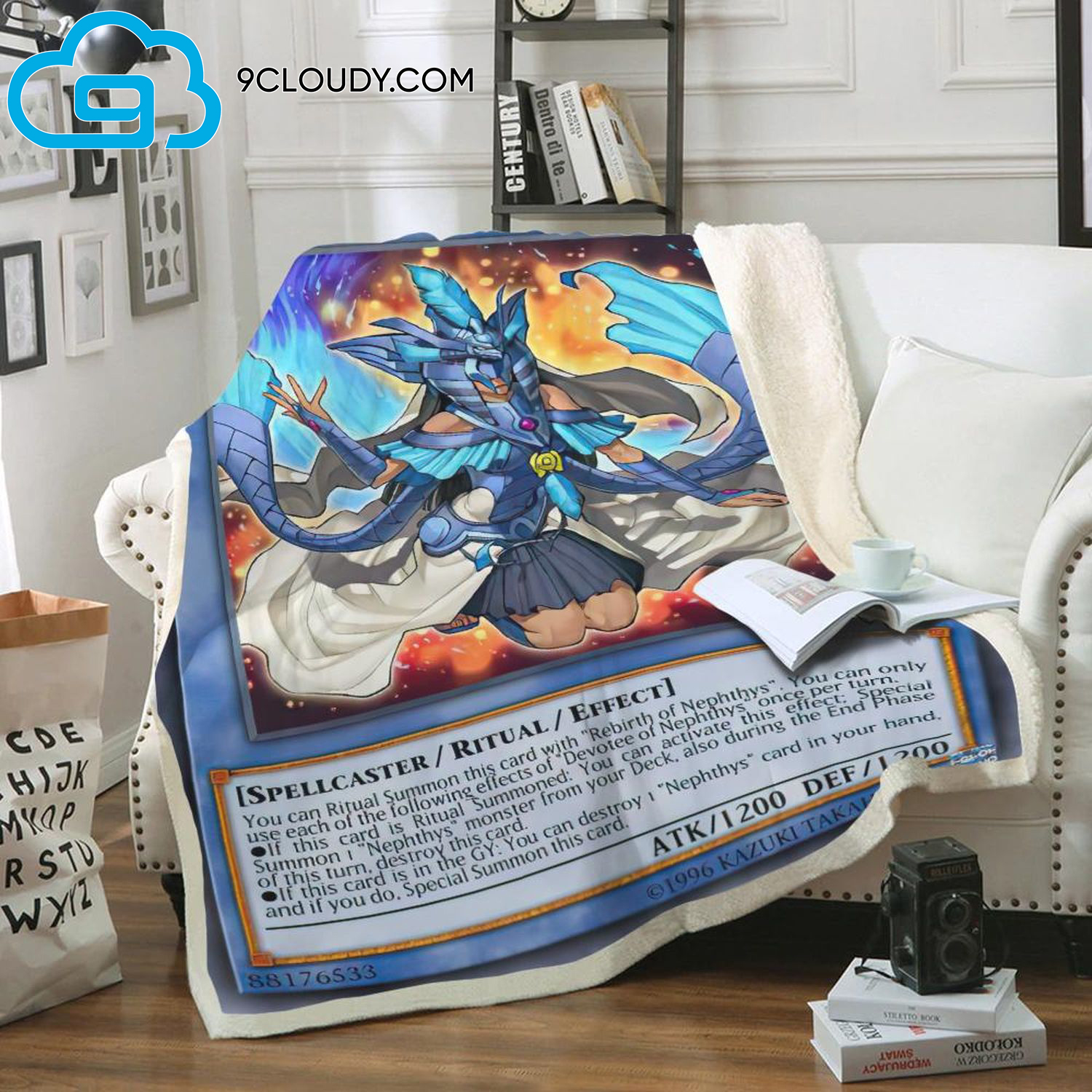 Yu Gi Oh Devotee Of Nephthys Full Print Soft Blanket Yu Gi Oh Devotee Of Nephthys Full Print Soft Blanket