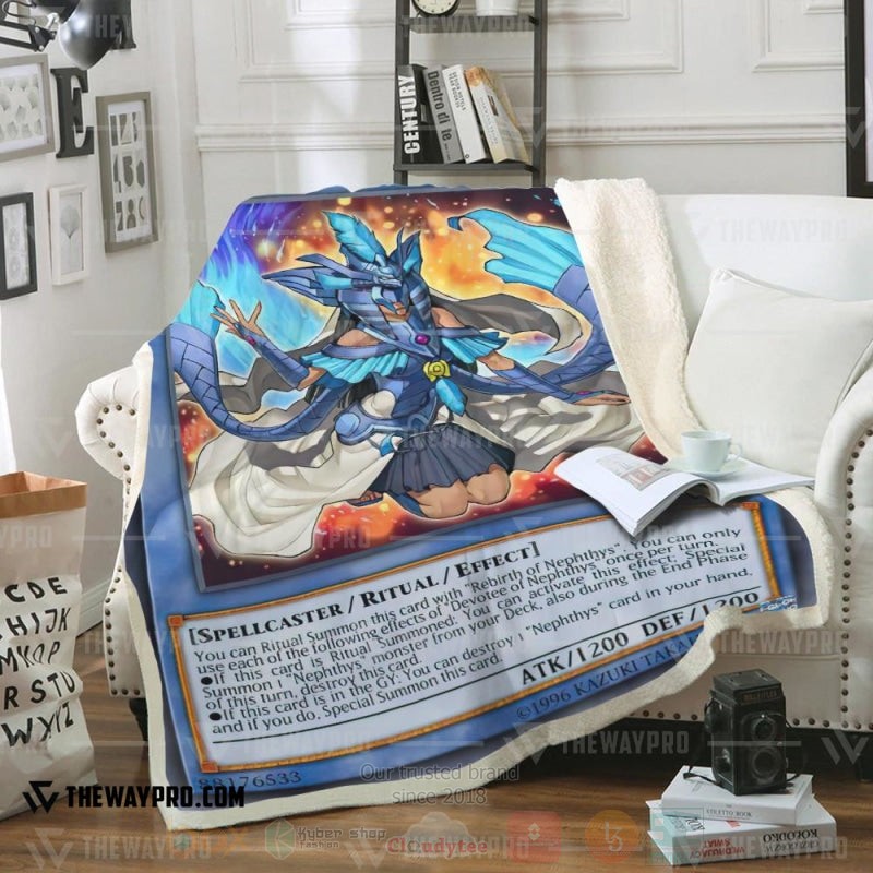 Yu Gi Oh Devotee Of Nephthys Soft Blanket Yu Gi Oh Devotee Of Nephthys Soft Blanket