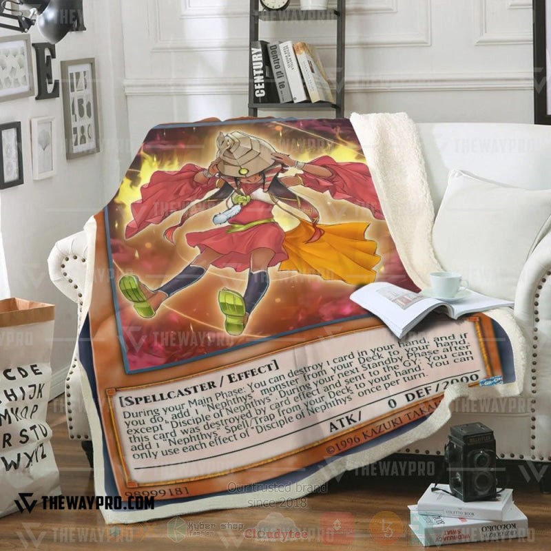 Yu Gi Oh Disciple Of Nephthys Soft Blanket Yu Gi Oh Disciple Of Nephthys Soft Blanket