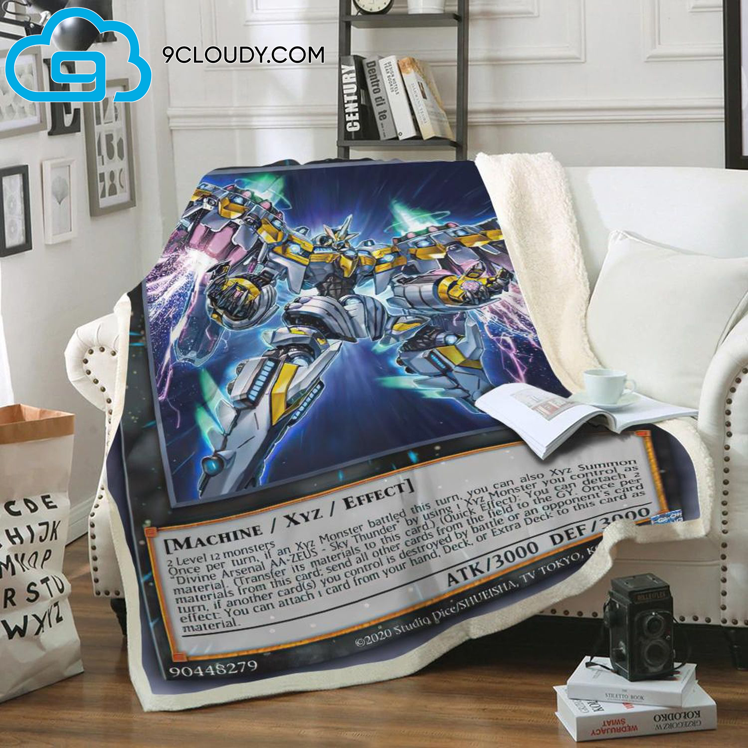 Yu Gi Oh Divine Arsenal Aa Zeus Sky Thunder Full Print Soft Blanket Yu Gi Oh Divine Arsenal Aa Zeus Sky Thunder Full Print Soft Blanket