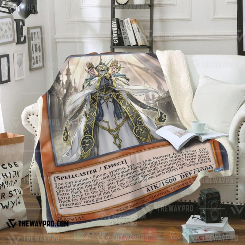 Yu Gi Oh Dogmatika Maximus Soft Blanket Yu Gi Oh Dogmatika Maximus Soft Blanket