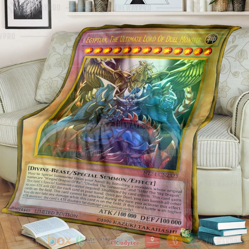 Yu Gi Oh Egyptian The Ultimate Lord Of Duel Monster Soft Blanket 2 Yu Gi Oh Egyptian The Ultimate Lord Of Duel Monster Soft Blanket 2