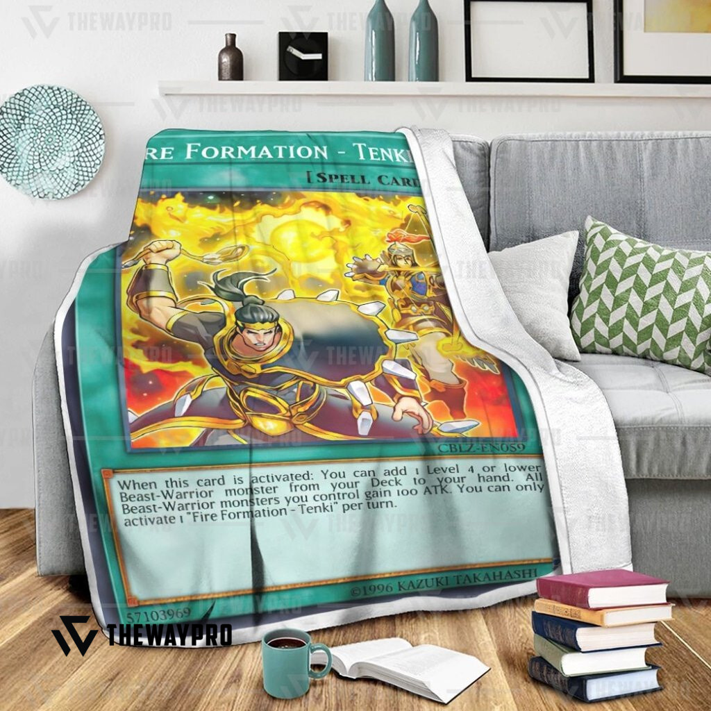 Yu Gi Oh Fire Formation Tenki Blanket Yu Gi Oh Fire Formation Tenki Blanket