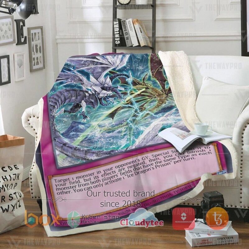 Yu Gi Oh Ice Dragons Prison Blanket 2 Yu Gi Oh Ice Dragons Prison Blanket 2