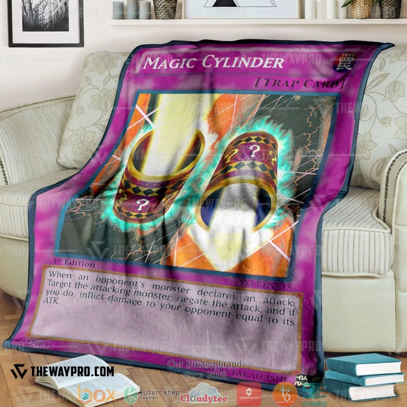 Yu Gi Oh Magic Cylinder Soft Blanket 2 Yu Gi Oh Magic Cylinder Soft Blanket 2