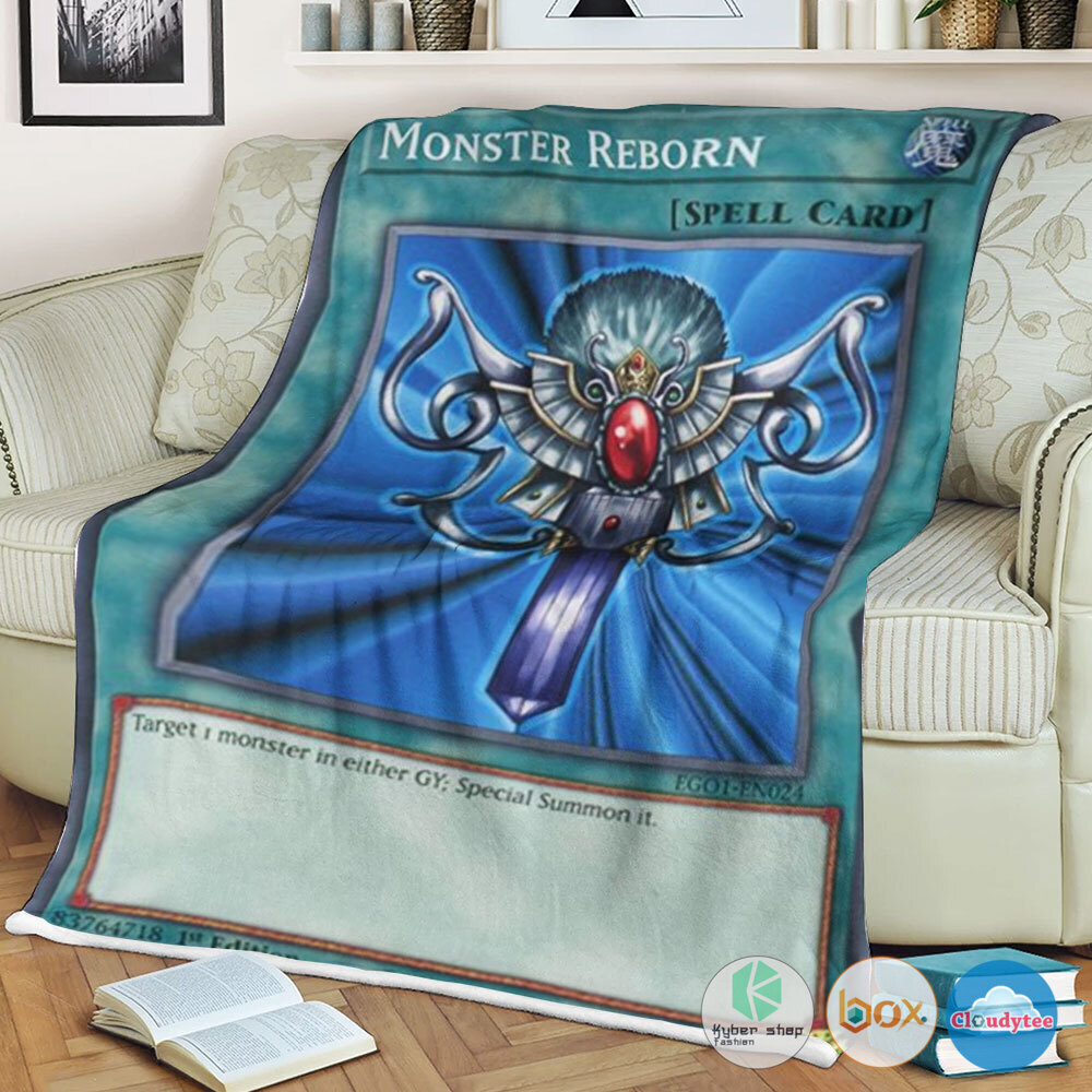 Yu Gi Oh Monster Reborn Blanket Yu Gi Oh Monster Reborn Blanket