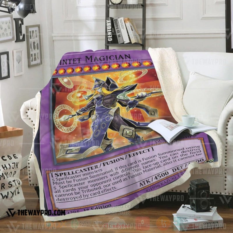 Yu Gi Oh Quintet Magician Soft Blanket Yu Gi Oh Quintet Magician Soft Blanket