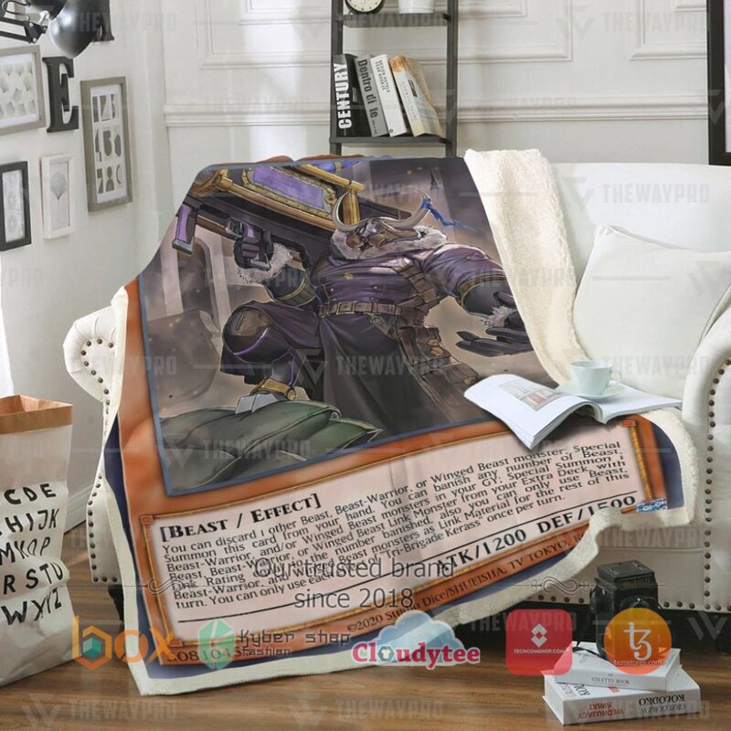 Yu Gi Oh Tri Brigade Kerass Blanket Yu Gi Oh Tri Brigade Kerass Blanket