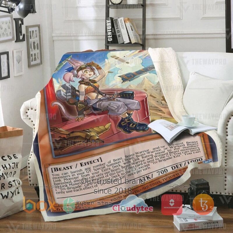 Yu Gi Oh Tri Brigade Kitt Blanket 2 Yu Gi Oh Tri Brigade Kitt Blanket 2