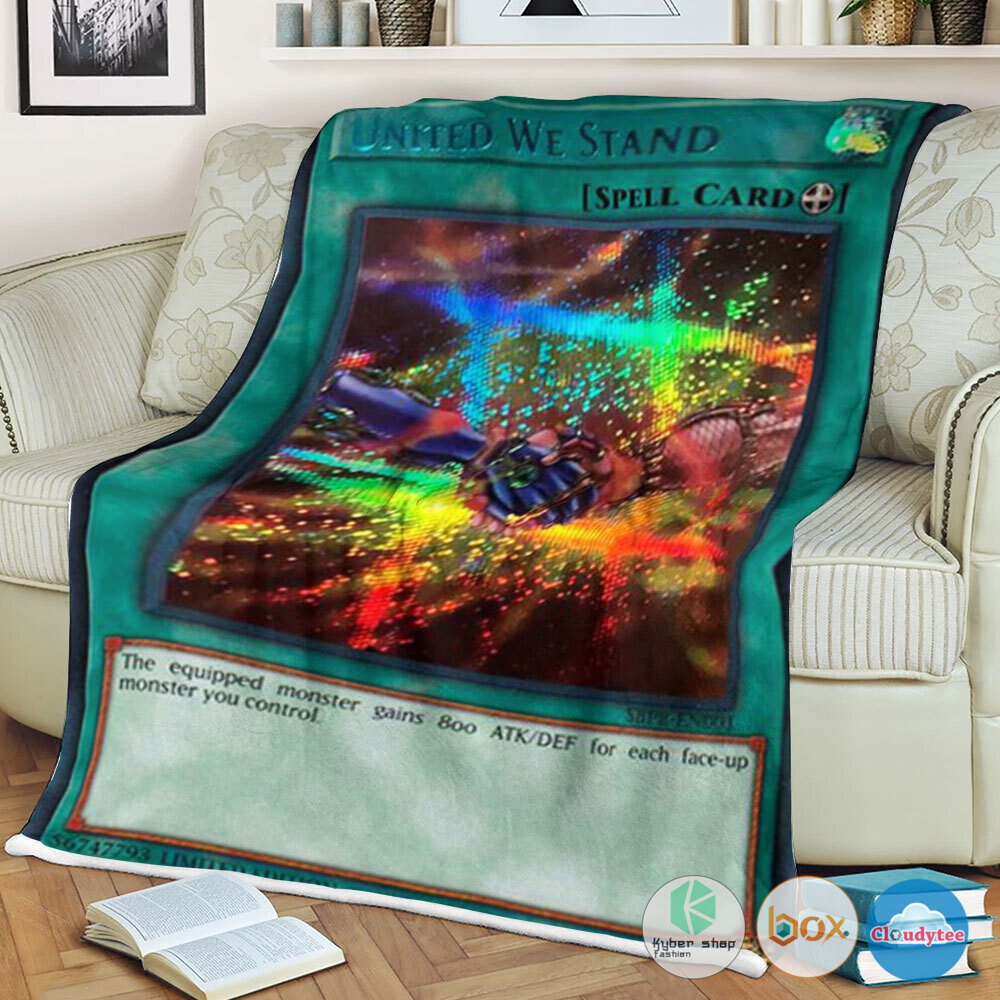 Yu Gi Oh United We Stand Blanket Yu Gi Oh United We Stand Blanket