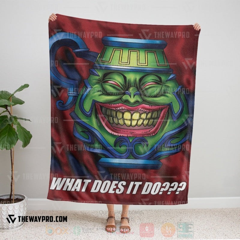 Yu Gi Oh What Does Pot Of Greed Do Soft Blanket Yu Gi Oh What Does Pot Of Greed Do Soft Blanket