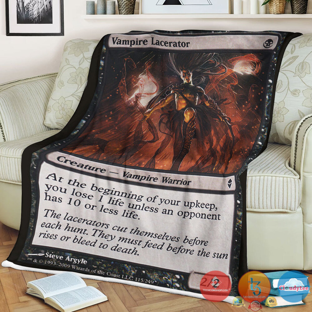 Zen 115 Vampire Lacerator Fleece Blanket Zen 115 Vampire Lacerator Fleece Blanket