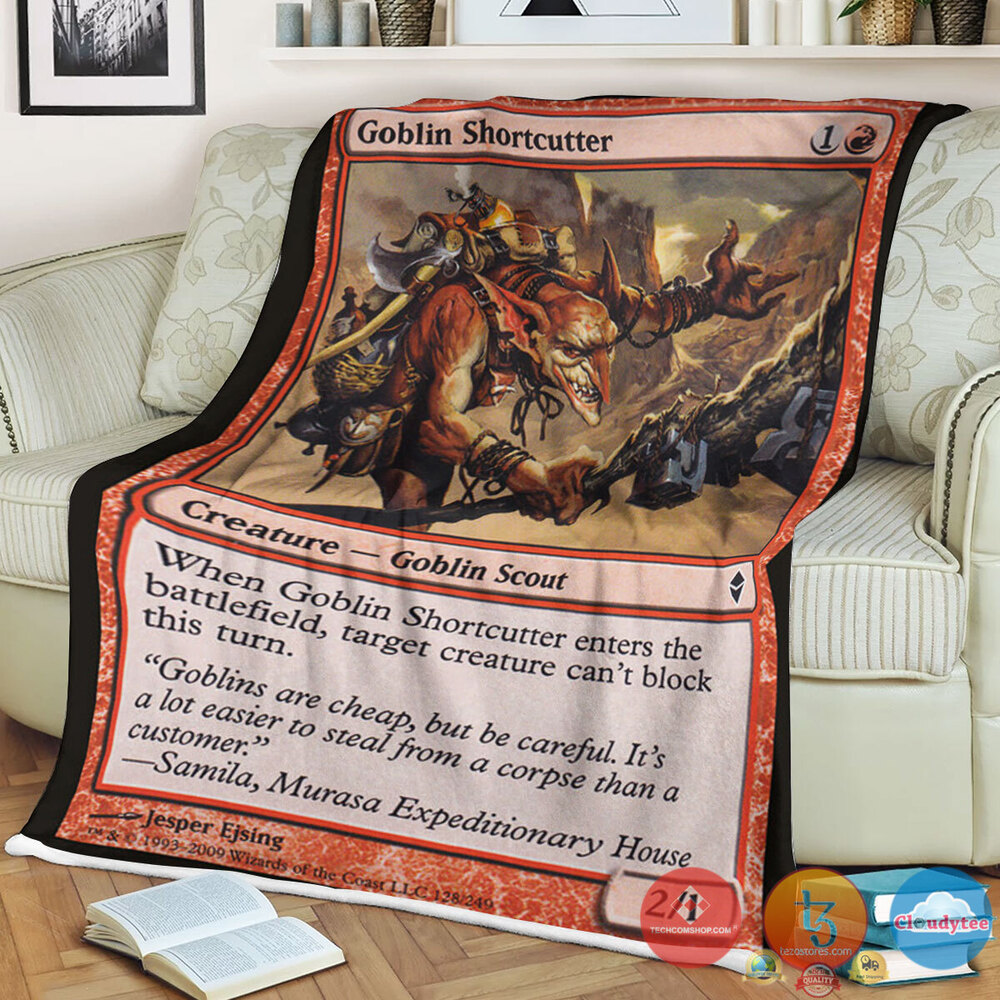 Zen 128 Goblin Shortcutter Fleece Blanket Zen 128 Goblin Shortcutter Fleece Blanket