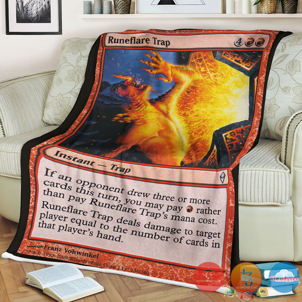 Zen 146 Runeflare Trap Fleece Blanket Zen 146 Runeflare Trap Fleece Blanket