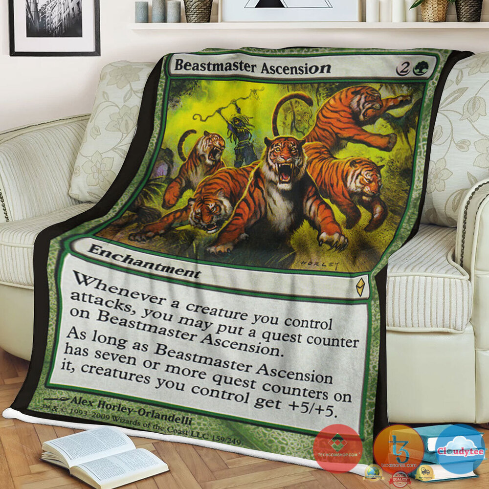 Zen 159 Beastmaster Ascension Fleece Blanket Zen 159 Beastmaster Ascension Fleece Blanket