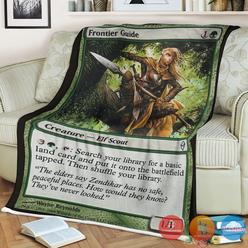 Zen 161 Frontier Guide Fleece Blanket Zen 161 Frontier Guide Fleece Blanket
