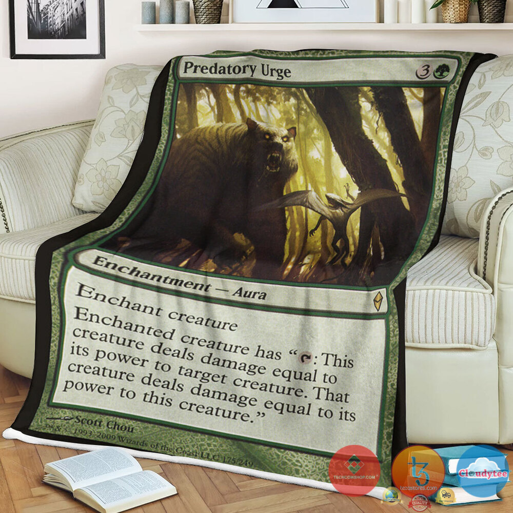 Zen 175 Predatory Urge Fleece Blanket Zen 175 Predatory Urge Fleece Blanket