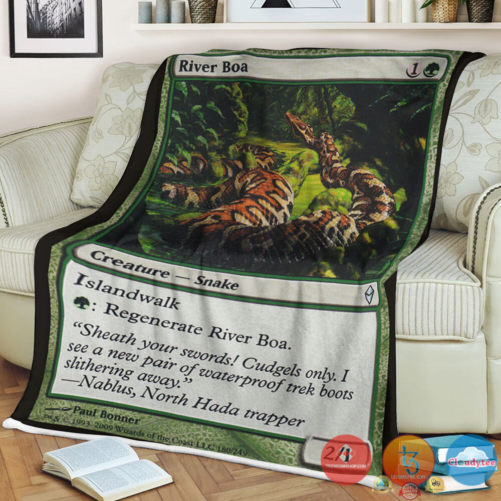 Zen 180 River Boa Fleece Blanket Zen 180 River Boa Fleece Blanket