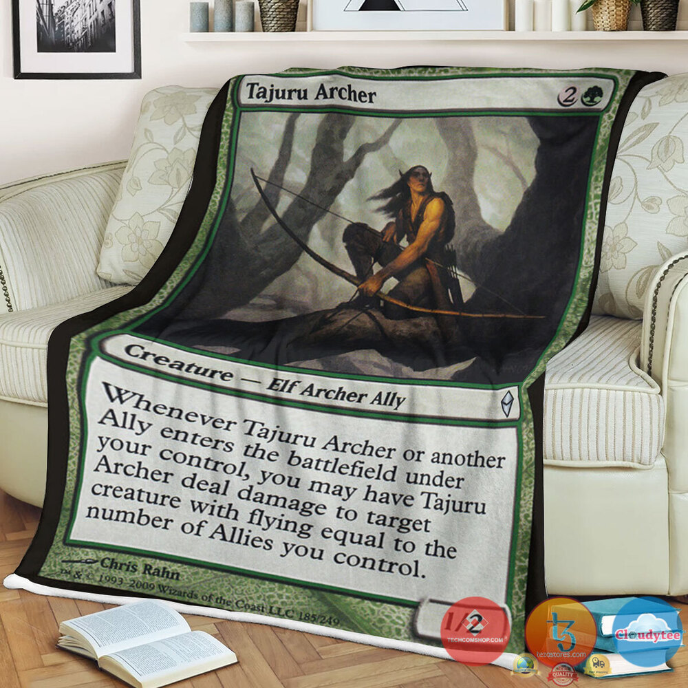 Zen 185 Tajuru Archer Fleece Blanket Zen 185 Tajuru Archer Fleece Blanket