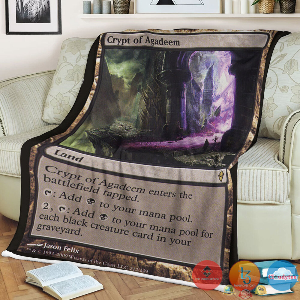 Zen 212 Crypt Of Agadeem Fleece Blanket Zen 212 Crypt Of Agadeem Fleece Blanket