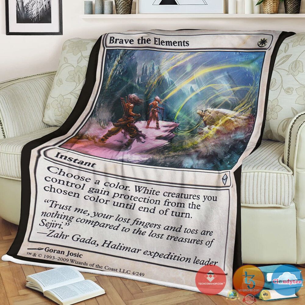 Zen 4 Brave The Elements Fleece Blanket Zen 4 Brave The Elements Fleece Blanket