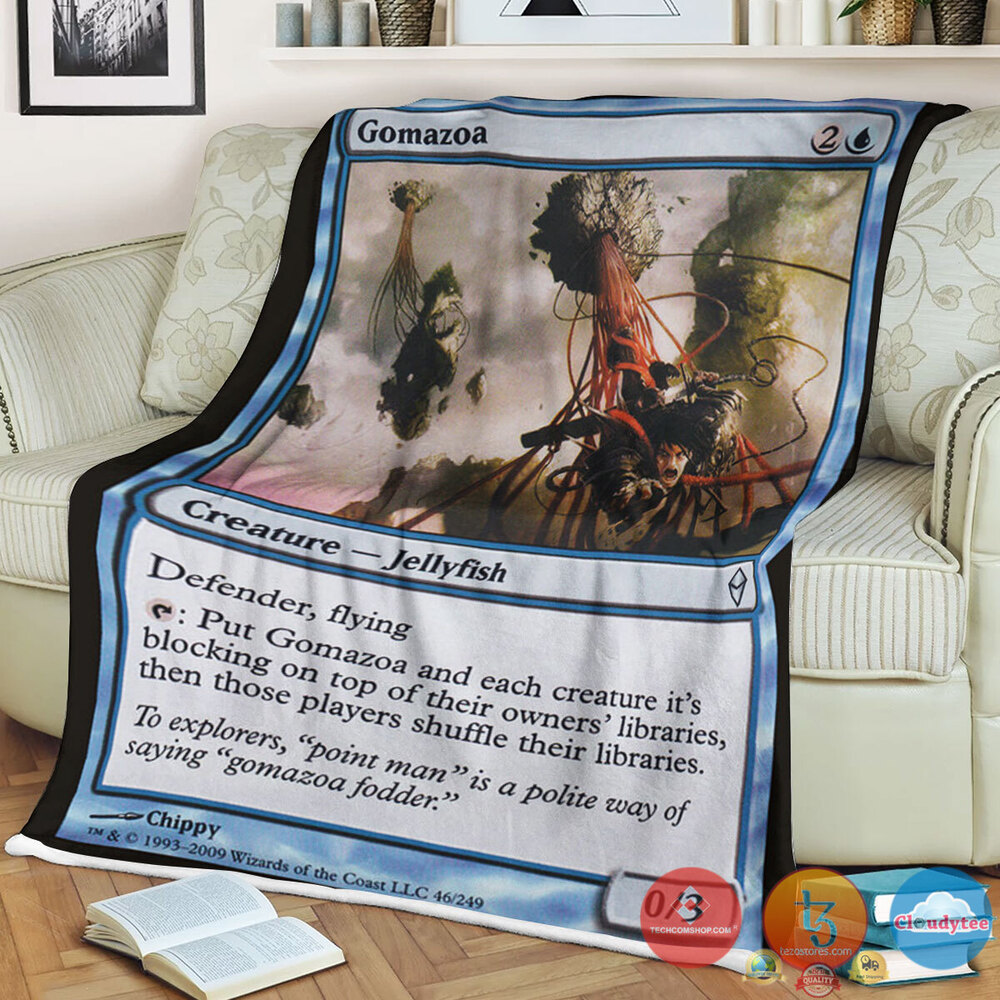 Zen 46 Gomazoa Fleece Blanket Zen 46 Gomazoa Fleece Blanket