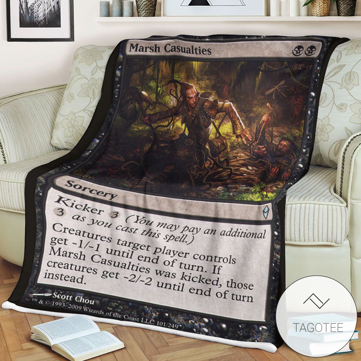 Zendikar 101 Marsh Casualties Mtg Blanket Zendikar 101 Marsh Casualties Mtg Blanket