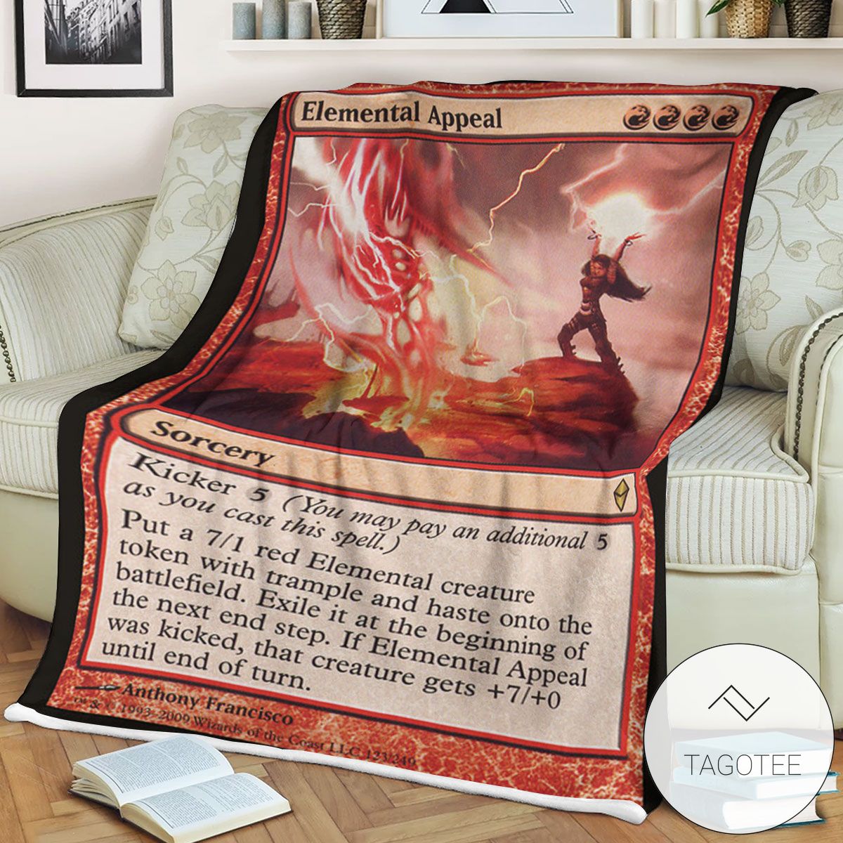 Zendikar 123 Elemental Appeal Mtg Blanket Tagotee Zendikar 123 Elemental Appeal Mtg Blanket Tagotee