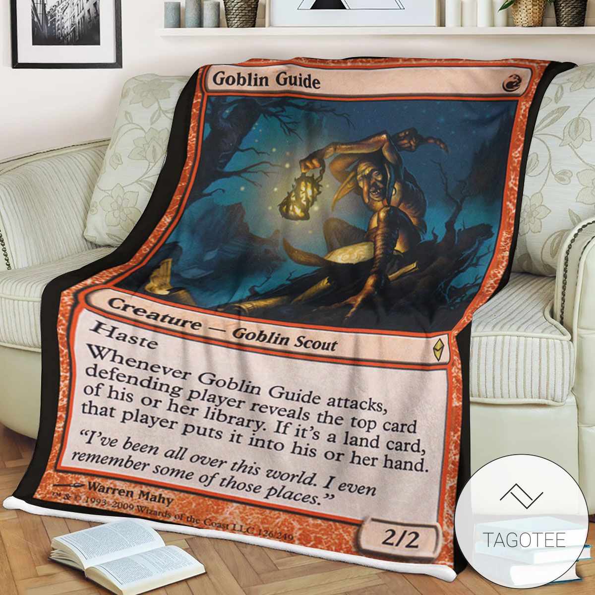 Zendikar 126 Goblin Guide Mtg Blanket Zendikar 126 Goblin Guide Mtg Blanket