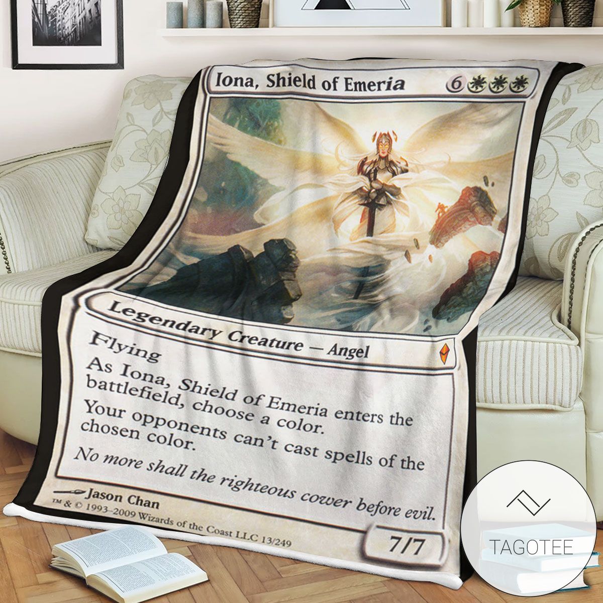 Zendikar 13 Iona Shield Of Emeria Mtg Blanket Zendikar 13 Iona Shield Of Emeria Mtg Blanket
