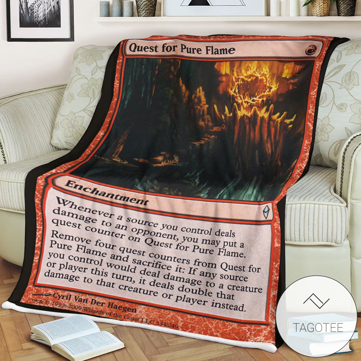 Zendikar 144 Quest For Pure Flame Mtg Blanket Tagotee Zendikar 144 Quest For Pure Flame Mtg Blanket Tagotee