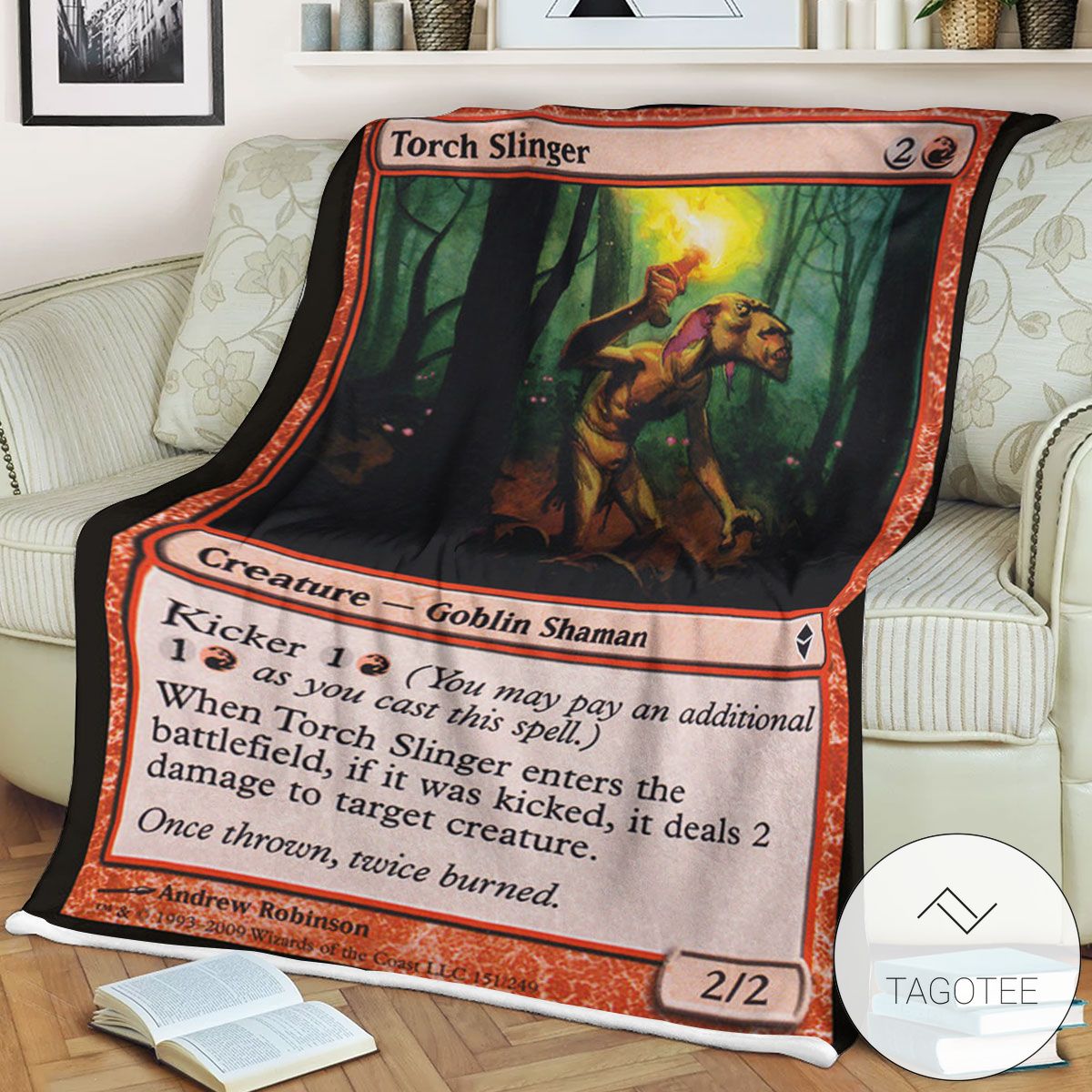 Zendikar 151 Torch Slinger Mtg Blanket Tagotee Zendikar 151 Torch Slinger Mtg Blanket Tagotee