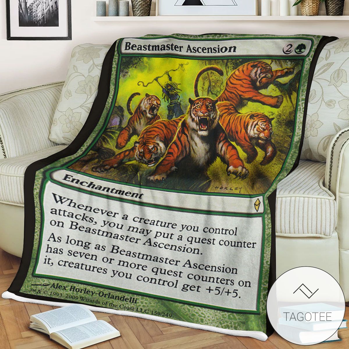 Zendikar 159 Beastmaster Ascension Mtg Blanket Zendikar 159 Beastmaster Ascension Mtg Blanket