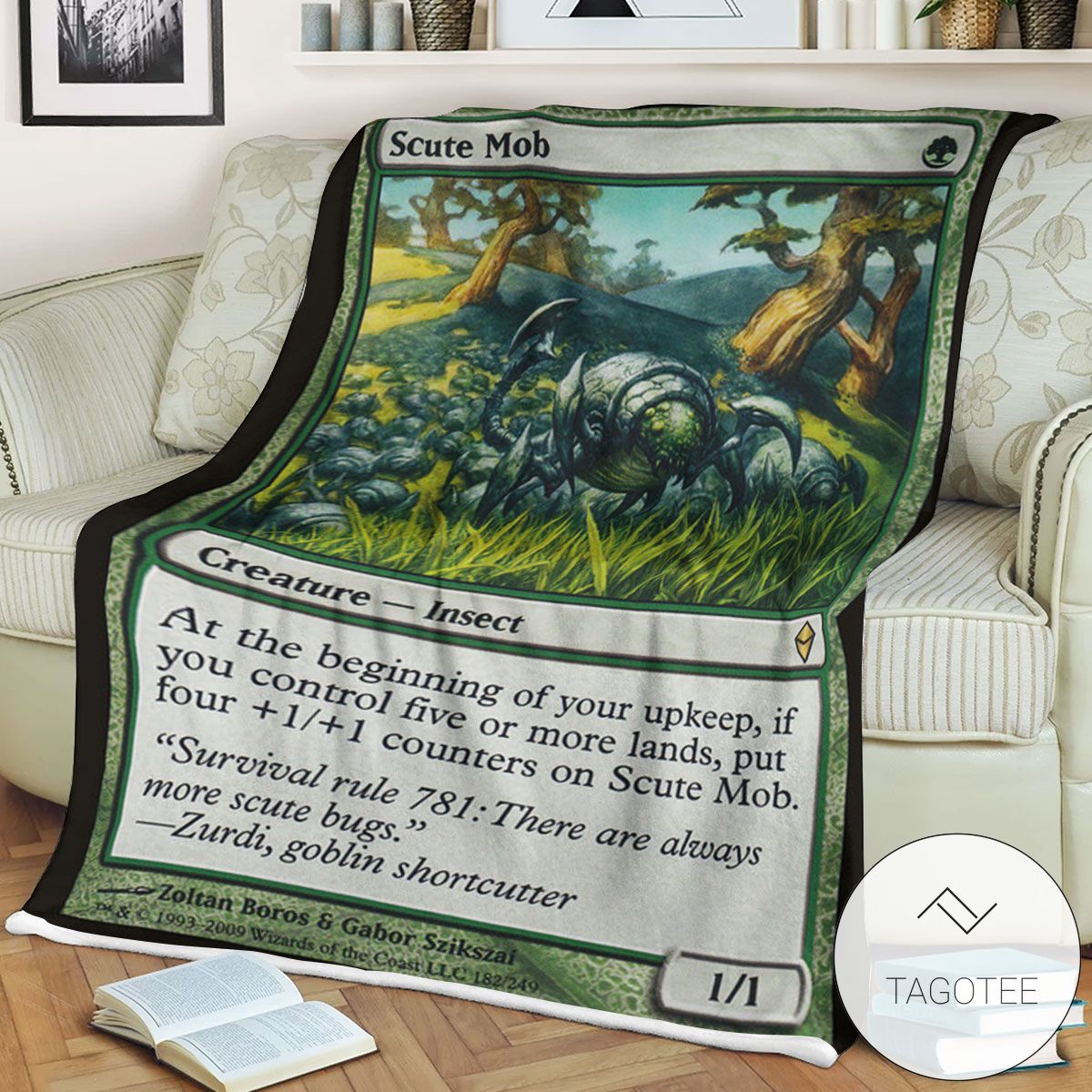 Zendikar 182 Scute Mob Mtg Blanket Tagotee Zendikar 182 Scute Mob Mtg Blanket Tagotee