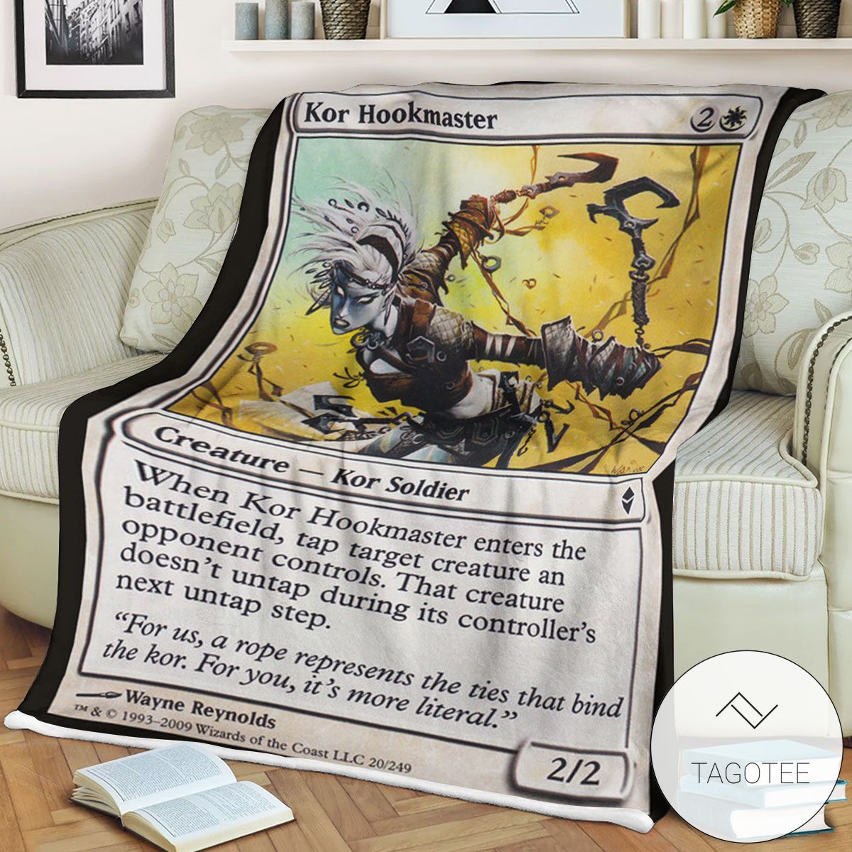 Zendikar 20 Kor Hookmaster Mtg Blanket Zendikar 20 Kor Hookmaster Mtg Blanket