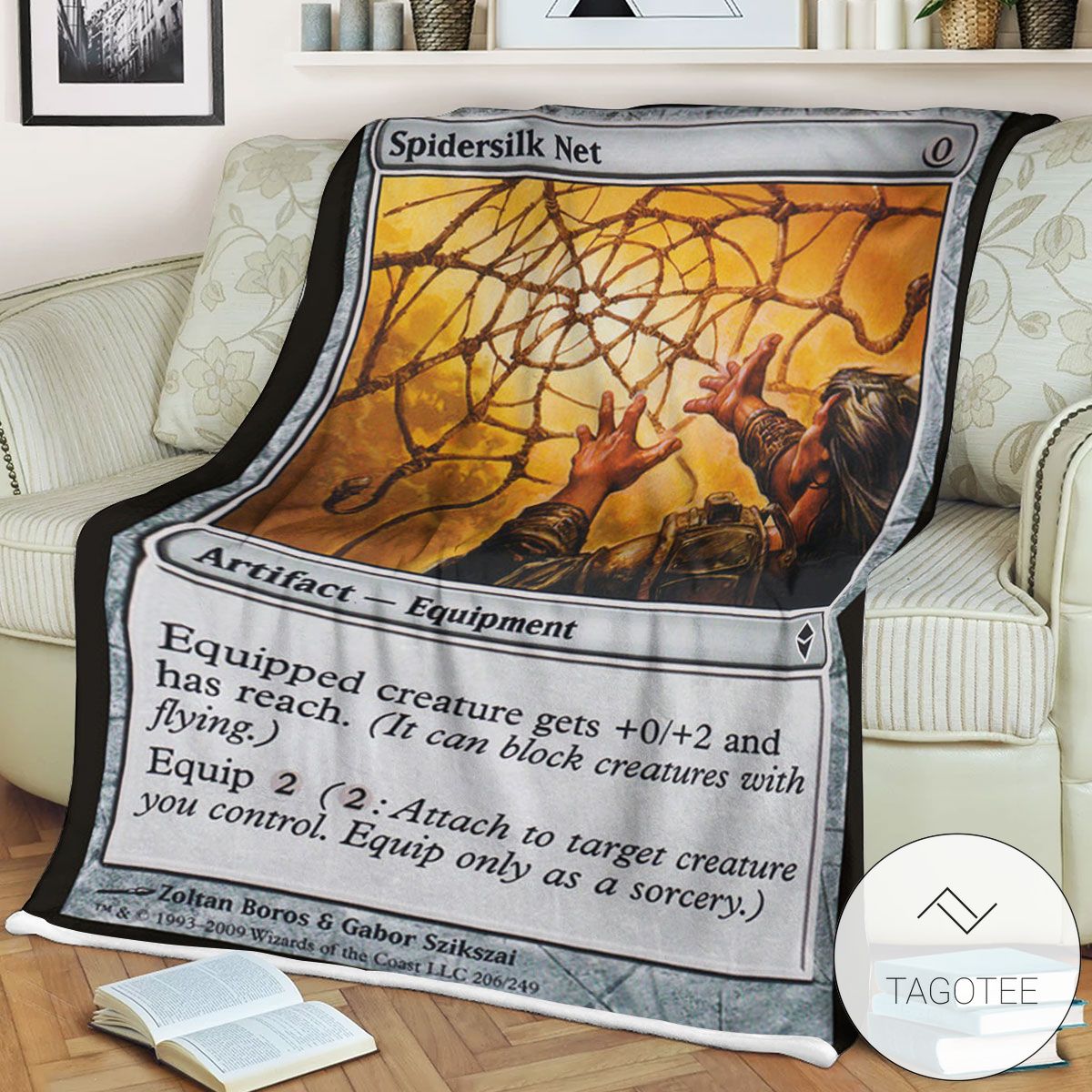 Zendikar 206 Spidersilk Net Mtg Blanket Zendikar 206 Spidersilk Net Mtg Blanket