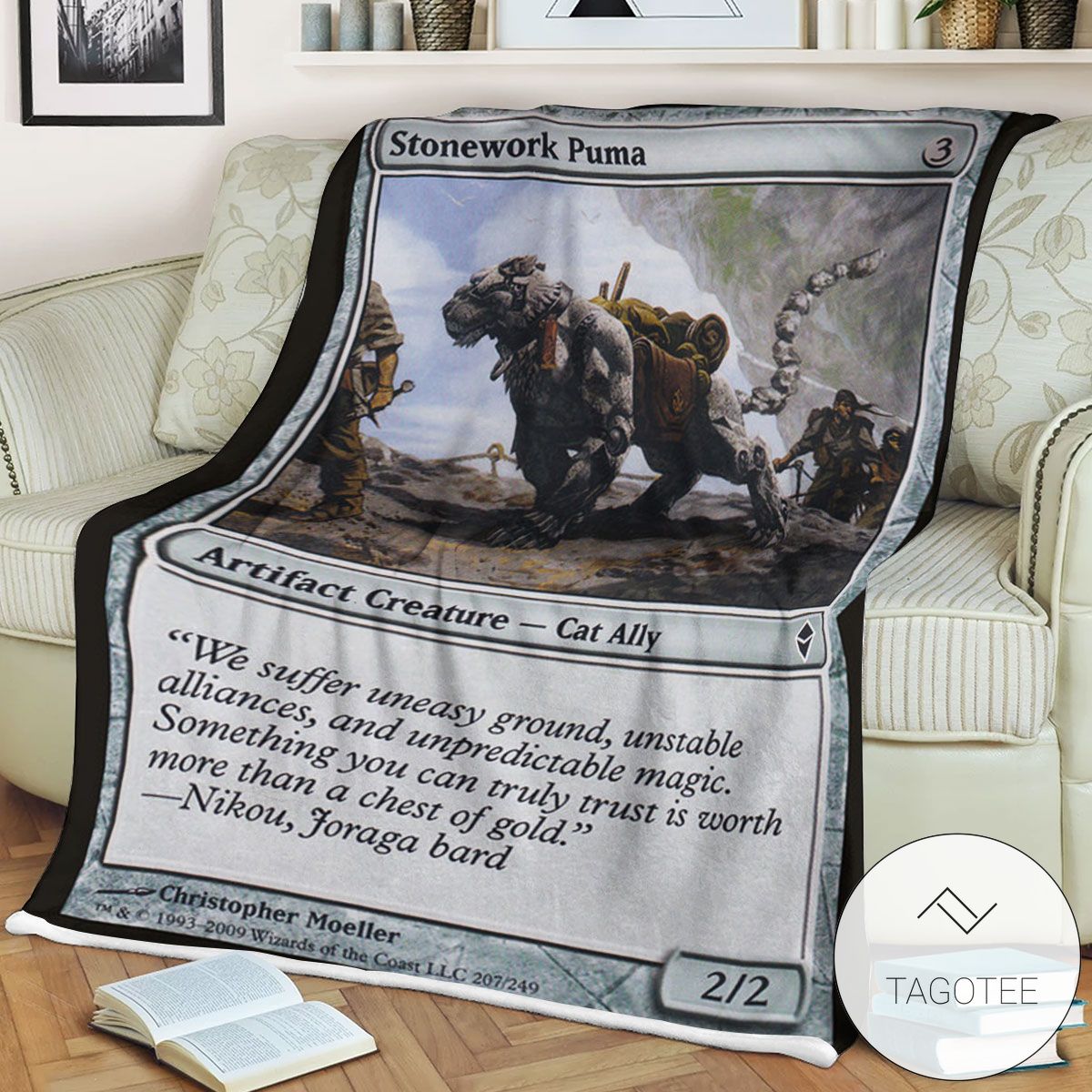 Zendikar 207 Stonework Puma Mtg Blanket Zendikar 207 Stonework Puma Mtg Blanket