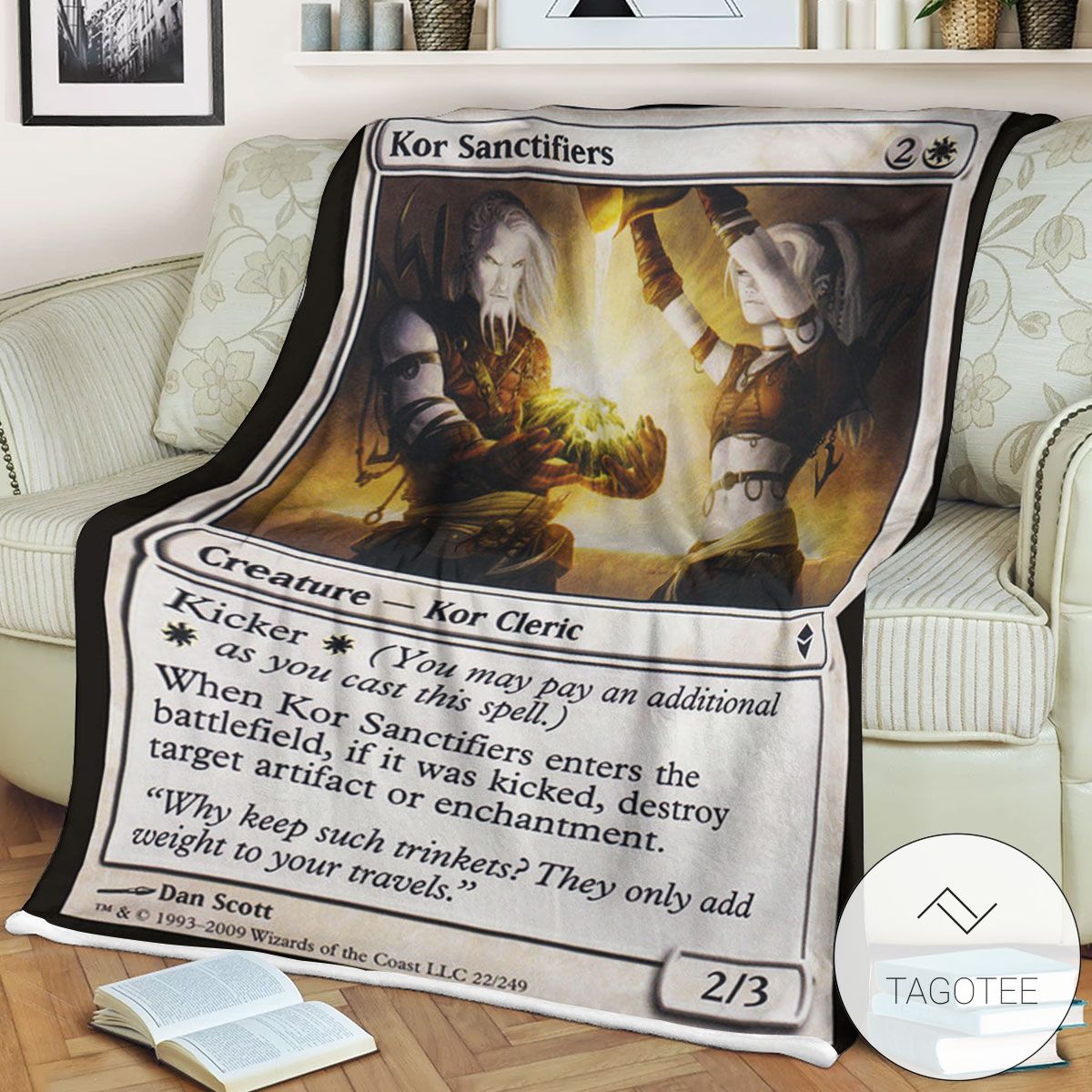 Zendikar 22 Kor Sanctifiers Mtg Blanket Tagotee Zendikar 22 Kor Sanctifiers Mtg Blanket Tagotee